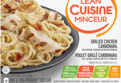 LEAN CUISINE Grilled Chicken Carbonara brand page