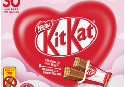 KITKAT Valentine's Mini Chocolate Wafer Bars, Pack of 30 – 375 g