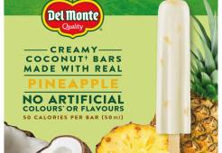 DEL MONTE Coconut Pineapple Frozen Dairy Dessert Bars