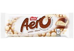 Barre de chocolat NESTLÉ AERO Blanc et Lait