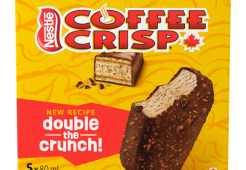 Coffee Crisp Bars, Frozen Dessert