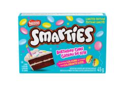 Smarties Birthday Cake 