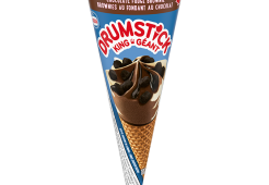 Drumstick chocolate fudge browny ice cream cone