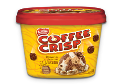 COFFEE CRISP Ice Cream, 1.5 Liter.