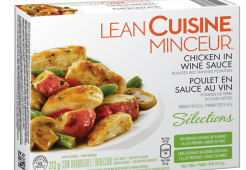 LEAN CUISINE Selections Chicken in Wine Sauce, 212 grams.