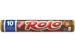 ROLO Jumbo, 10 Smooth chocolate and caramel pieces to share, 90 grams.