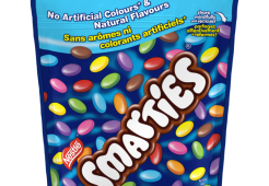 SMARTIES candy-coated milk chocolate, Resealable Bag, 203 grams.